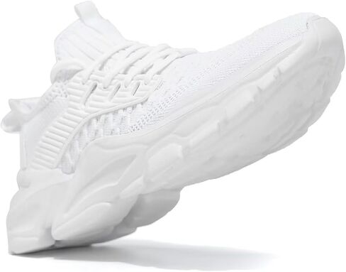 Womens Running Tennis Shoes Slip on Walking Fashion Athletic Sneakers Work Gym Comfort Lightweight Mesh Soft Sole in Saudi Arabia