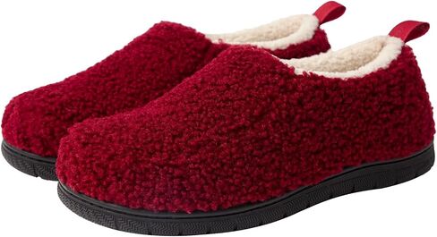 Men Women House Shoes, Fuzzy Memory Foam Slippers, Closed Back Bedroom Slippers, Snug Fit Comfy Indoor Shoes, Size up for Comfort in Saudi Arabia