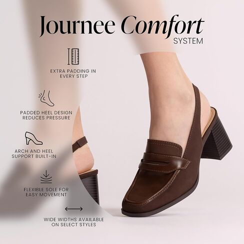 Journee Collection Women's Henrika Moc-Toe Pumps in Saudi Arabia