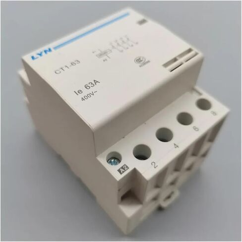 1 قطعة CT1-63 4P 32A 40A 63A 220V 400V ~ 50/60HZ الدين السكك الحديدية المنزلية التيار المتناوب وحدات قواطع 4NO 2NO 2NC 4NC(4NC 40A) in Saudi Arabia
