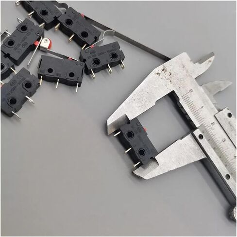 5Pcs Limit Switch NO NC 3 Pins PCB Terminals SPDT 5A 125V 250V 29mm Roller Arc Lever Snap Action Push Microswitches(ZW12-B) in Saudi Arabia