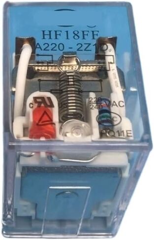 HF18FF-A220-2Z1D مرحل JZX-18FF-A240-2Z1D تحويل مجموعتين 8 دبوس مع ضوء in Saudi Arabia