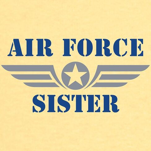 CafePress Air Force Sister Toddler T Shirt Cute Toddler Graphic Tee, 100% Cotton in Saudi Arabia