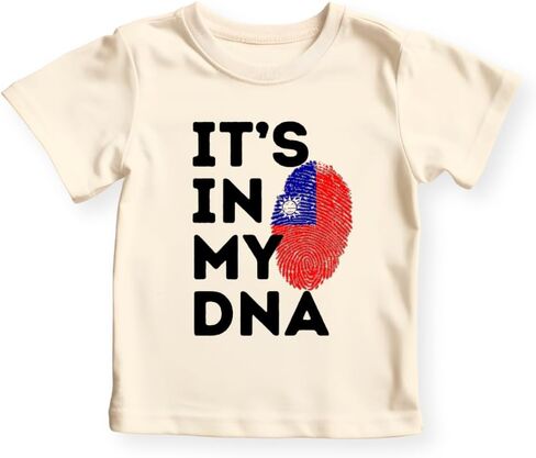 Taiwan It's in My DNA Baby Bodysuit, Toddler & Kids T-Shirt - Taiwanese Shirt for Children Asian Family in Saudi Arabia