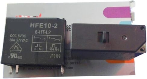 مرحل التثبيت المغناطيسي HFE10-2-6-HT-L2 ملف مزدوج مع مجموعة مفاتيح يدوية مفتوحة عادة 50 أمبير in Saudi Arabia