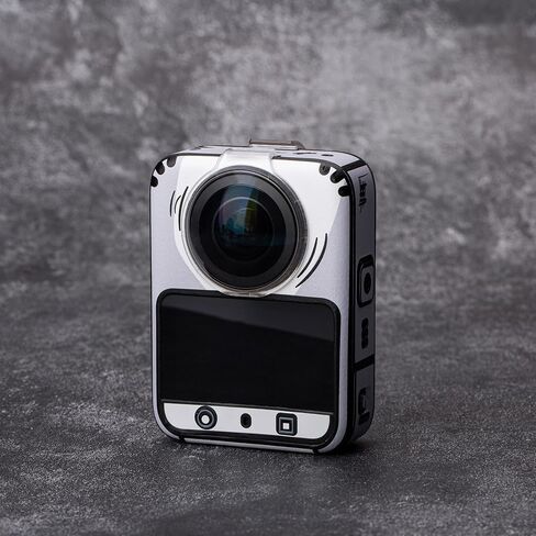 لكاميرا DJI Osmo 360 - غطاء ملصق واقٍ مضاد للخدش 3M ملحقات حماية الجسم (نسيج جلدي أسود) in Kuwait