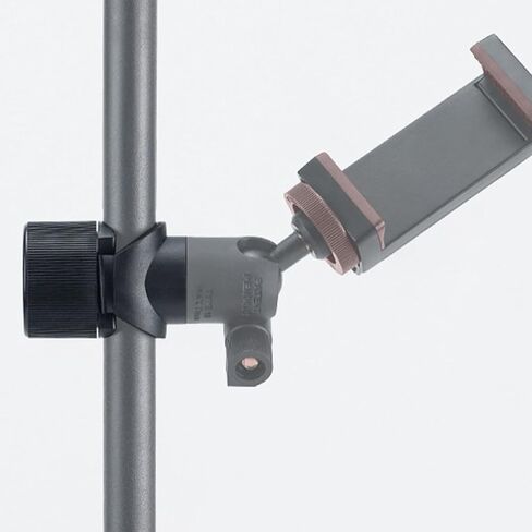 Multifunction Long Arm Light Stand Mount Adapter Clip 2-Hole/1-Hole Bracket Mount for 12-22mm Tube Rod Black/Yellow Wide Compatibility in Saudi Arabia