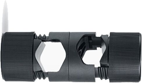 Multifunction Long Arm Light Stand Mount Adapter Clip 2-Hole/1-Hole Bracket Mount for 12-22mm Tube Rod Black/Yellow Wide Compatibility in Saudi Arabia