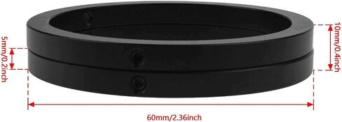 Astromania Astronomical 2"/M48-extension Tube Kit for Cameras and eyepieces - Length 5mm 10mm 20mm 30mm - Bundle with - 2 Inch Eyepiece Parfocal Rings Set of Two in Saudi Arabia