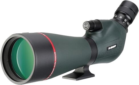 SVBONY SV406P نطاقات اكتشاف بزاوية 20-60x80، نطاق رصد ثنائي التركيز ED لمشاهدة الطيور، نطاقات اكتشاف مقاومة للماء IPX7 لمشاهدة الحياة البرية، متوافق مع كاميرا WiFi SC001 in Kuwait