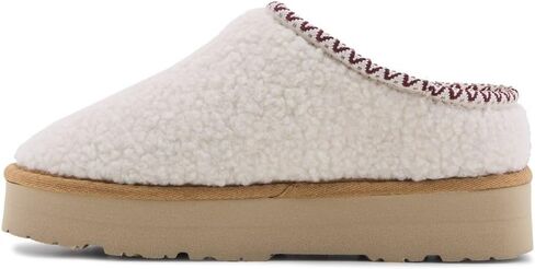 شبشب BEARPAW Snuggle Martis للسيدات - 3190 واط أبيض شتوي - 8 متوسط in Saudi Arabia
