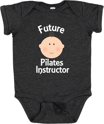inktastic Future Pilates Instructor Occupation Baby Bodysuit in Saudi Arabia