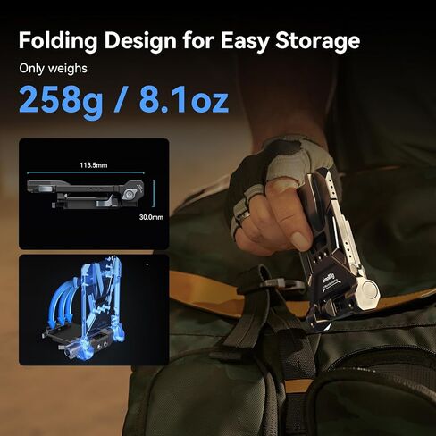 SMALLRIG Foldable V Mount Battery Plate and 240W USB C to USB C Cable in Saudi Arabia