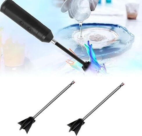 Generic 2-Pack Mixing Paddles for Drill: Efficient Paint & Resin Mixer Attachments in Saudi Arabia