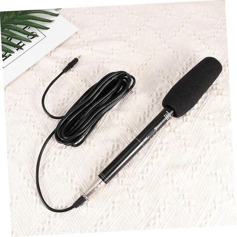 SUPVOX 1set Outdoor Interview Recording Mic Professional Voice Pickup for Phone Camera Microphone Shock Absorbing Wide Compatibility in Saudi Arabia