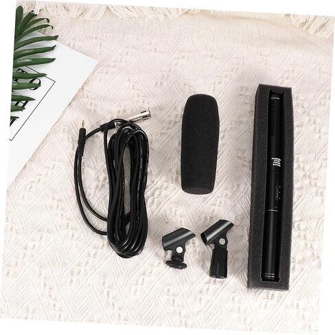 SUPVOX 1set Outdoor Interview Recording Mic Professional Voice Pickup for Phone Camera Microphone Shock Absorbing Wide Compatibility in Saudi Arabia