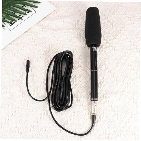 SUPVOX 1set Outdoor Interview Recording Mic Professional Voice Pickup for Phone Camera Microphone Shock Absorbing Wide Compatibility in Saudi Arabia