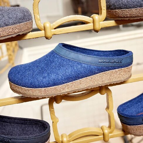 شبشب HAFLINGER نسائي من الصوف مفتوح الظهر، بيج، 5 in Kuwait