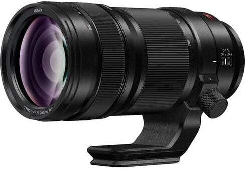 Panasonic Lumix S PRO 70-200mm f/4 O.I.S. Lens (S-R70200) Bundle Including: 64 GB Memory Card, 3-Piece Filter Kit, Lens Caps, Lens Pouch, Cap Keeper, Full Cleaning Kit, Card Reader, Card Wallet in Saudi Arabia