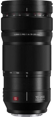 Panasonic Lumix S PRO 70-200mm f/4 O.I.S. Lens (S-R70200) Bundle Including: 64 GB Memory Card, 3-Piece Filter Kit, Lens Caps, Lens Pouch, Cap Keeper, Full Cleaning Kit, Card Reader, Card Wallet in Saudi Arabia