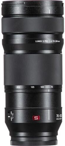 Panasonic Lumix S PRO 70-200mm f/4 O.I.S. Lens (S-R70200) Bundle Including: 64 GB Memory Card, 3-Piece Filter Kit, Lens Caps, Lens Pouch, Cap Keeper, Full Cleaning Kit, Card Reader, Card Wallet in Saudi Arabia