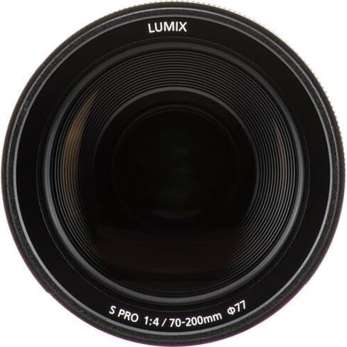 Panasonic Lumix S PRO 70-200mm f/4 O.I.S. Lens (S-R70200) Bundle Including: 64 GB Memory Card, 3-Piece Filter Kit, Lens Caps, Lens Pouch, Cap Keeper, Full Cleaning Kit, Card Reader, Card Wallet in Saudi Arabia