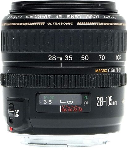 Canon EF 28-105mm for 3.5-4.5 USM Standard Zoom Lens for Canon SLR Cameras (Renewed) in Saudi Arabia