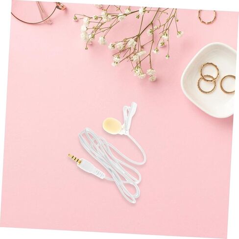 Yardwe Mini Microphone for Smartphone Clip Lavalier Mic Noise-canceling Tiny Microphone for Phone in Saudi Arabia