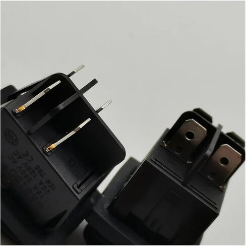 Waterproof Boat Shaped Switch RL2-2X2N6 pin 2 Gear with Light six pin Rocker Switch Silver self-Locking(3) in Saudi Arabia