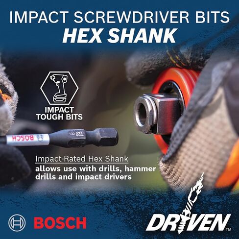 Bosch SDMSD48 48 pc. Driven Impact Screwdriving Custom Case Set in Saudi Arabia