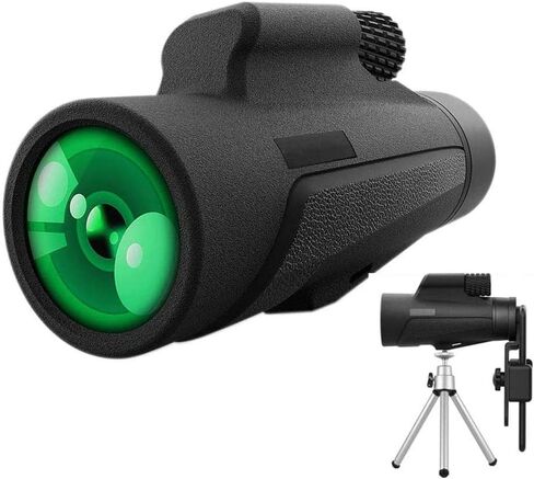 Portable Binoculars High Power Waterproof Monocular Telescope 12X50 High Definition High Power BAK4 Prism Monocular Telescope for Bird Watching Boating Hiking in Saudi Arabia
