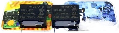 HF32FA-G-009-HSL2 Relay 9VDC، مجموعة من 4-pin مفتوحة عادة 10A250VAC، نوع 2 دبوس الموضع in Saudi Arabia