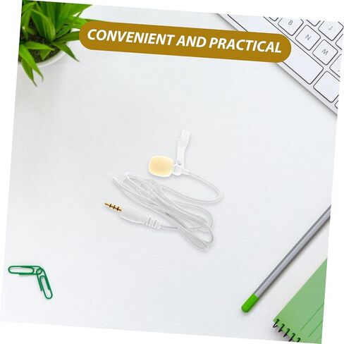 Portable Lavalier Microphone for Smartphones Compact Mic for Teaching Sports and Recording Lightweight Durable Design for Easy Use The Go in Saudi Arabia