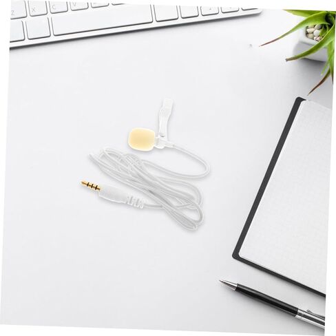 Portable Lavalier Microphone for Smartphones Compact Mic for Teaching Sports and Recording Lightweight Durable Design for Easy Use The Go in Saudi Arabia