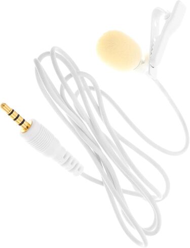 Smartphone Clip Mic Mini Lavalier Lapel Microphone Lightweight Portable for Teaching Recording Podcasts in Saudi Arabia