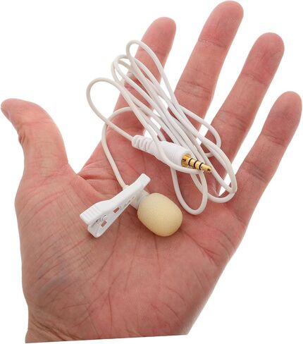 Smartphone Clip Mic Mini Lavalier Lapel Microphone Lightweight Portable for Teaching Recording Podcasts in Saudi Arabia
