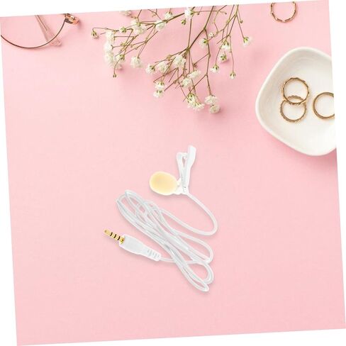 Smartphone Clip Mic Mini Lavalier Lapel Microphone Lightweight Portable for Teaching Recording Podcasts in Saudi Arabia
