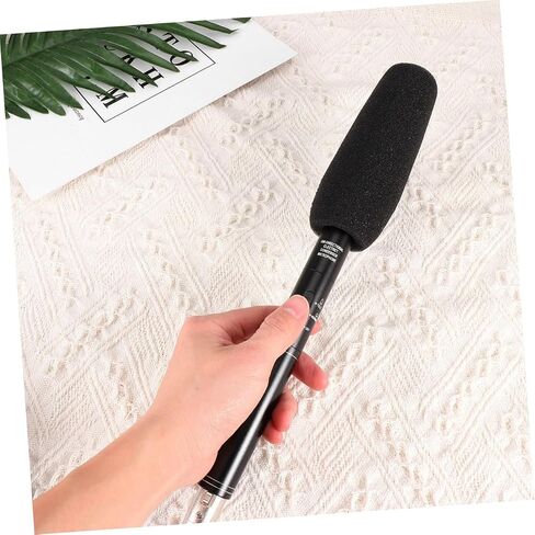 1set Portable Interview Microphone for Outdoor Recording Camera Mic for Smartphones and Shock-Resistant Design Professional Voice Pickup for Live Streaming and Interviews in Saudi Arabia