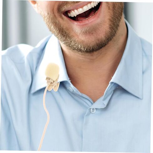 ibasenice 2pcs Lapel Microphone Professional Recording Mic for Computer Vlogging Camcorder Phone Smartphone in Saudi Arabia