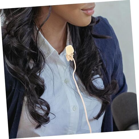 ibasenice 2pcs Lapel Microphone Professional Recording Mic for Computer Vlogging Camcorder Phone Smartphone in Saudi Arabia