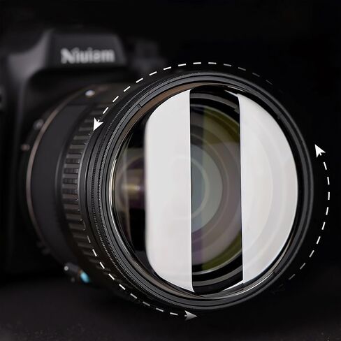 مرشح تأثير Ghost Motion Blur Effect Filter - إنشاء تأثيرات خاصة مذهلة مثل الظلال وخطوط السرعة والتوهج الناعم على الفور (مرشحات Ghost FX أحادية الجانب، 82 مم) in Kuwait