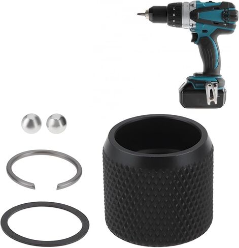 SING F LTD 1Set Impact Driver Collet Chuck Bit قطع غيار استبدال الجزء 324420-7 233005-7 متوافق مع ماكيتا BTP144 DTD129 TD126 in Saudi Arabia