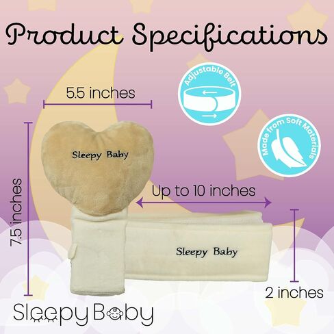 Sleepy Baby Shh White Noise Machine with Gentle Rhythmic Tapping | Mimics Parents Soothing Touch | Adjustable Speeds & Belt | Helps Reduce Constant Holding and Rocking in Saudi Arabia