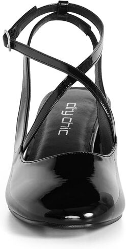 City Chic Plus Size Heel-Wide FIT Luna in Saudi Arabia