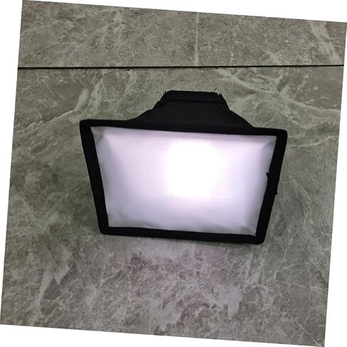 ناشر ضوء فلاش للتصوير الفوتوغرافي قابل للطي من Softbox مع شرائط مضادة للانزلاق، غطاء Speedlight مربع خفيف الوزن متوافق مع ومضات الرأس المربعة للصور الداخلية والصور in Kuwait