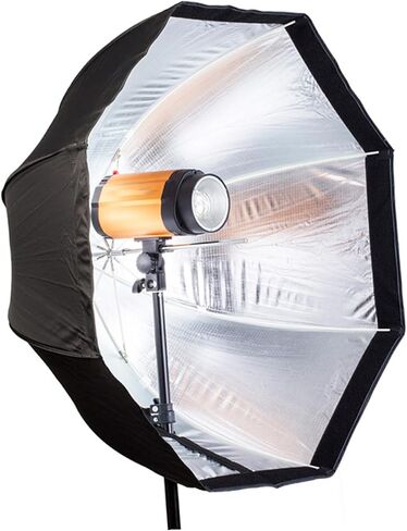 Gatuida Premium Octagonal Umbrella Softbox Light Box for Photography Movie Softbox with Beam Angle Compatible with LED and Strobe Lights Easy to Use and Store for Studio and Outdoor in Saudi Arabia