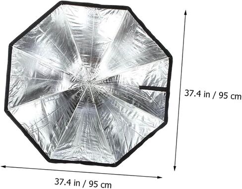 Gatuida Premium Octagonal Umbrella Softbox Light Box for Photography Movie Softbox with Beam Angle Compatible with LED and Strobe Lights Easy to Use and Store for Studio and Outdoor in Saudi Arabia