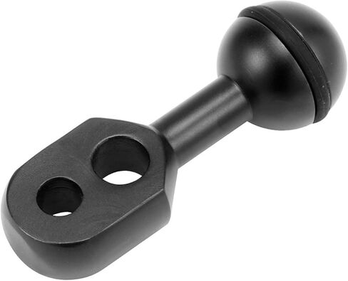 1" Ball Adapter Aluminum Alloy Ballhead Mount Adapter for Action Camera Light Diving Ball Head Clamp in Saudi Arabia