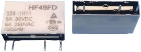 مرحل HF49FD-024-1H11 ذو 4 سنون مفتوح عادة 5A250VAC يستبدل JZC-49F-024-1H1 in Saudi Arabia
