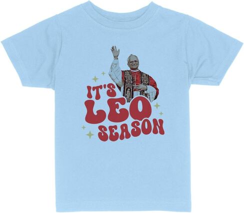 تي شيرت للأطفال الصغار من It's Leo Season Pope Leo XIV in Saudi Arabia